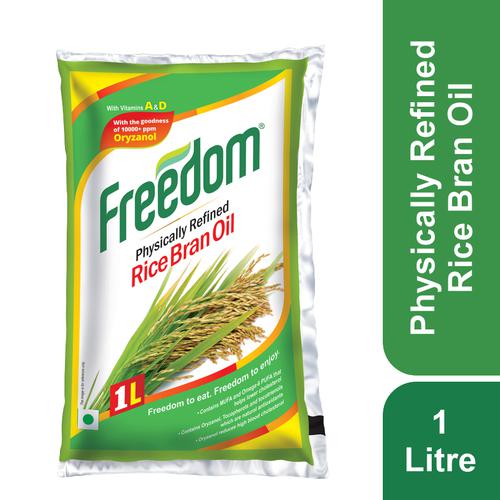 Buy Freedom Rice Bran Oil Physically Refined 1 Ltr Online at the Best Price  of Rs 118.78 - bigbasket